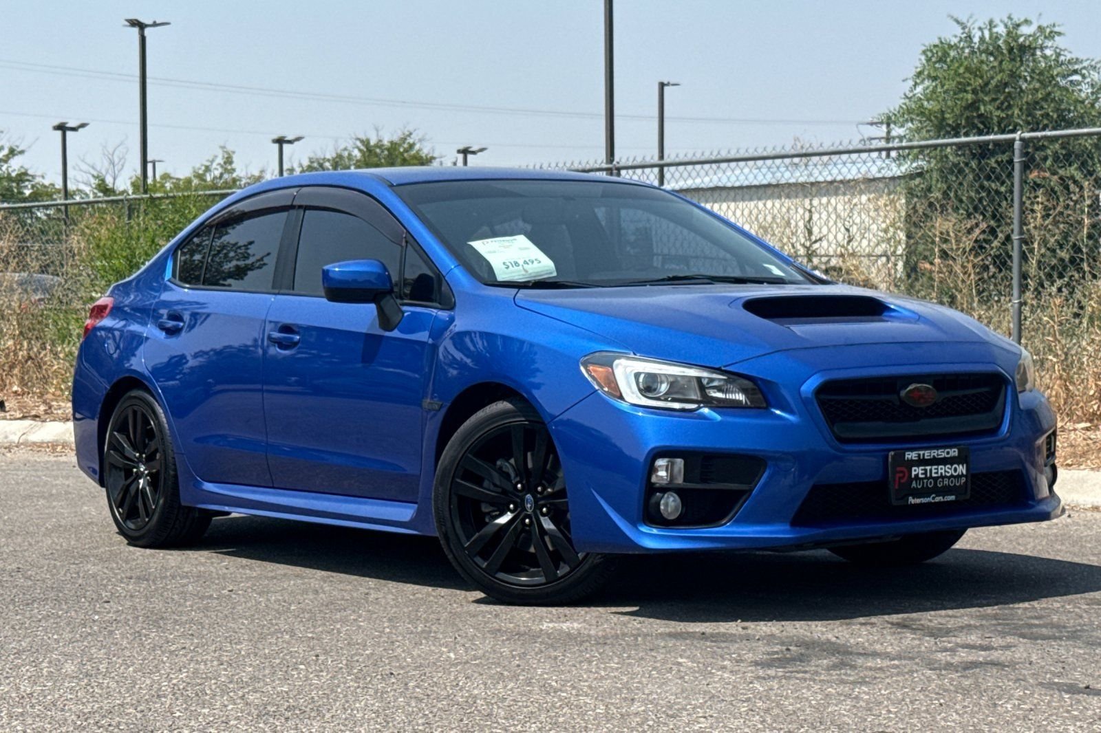 Used 2015 Blue Subaru WRX image 2