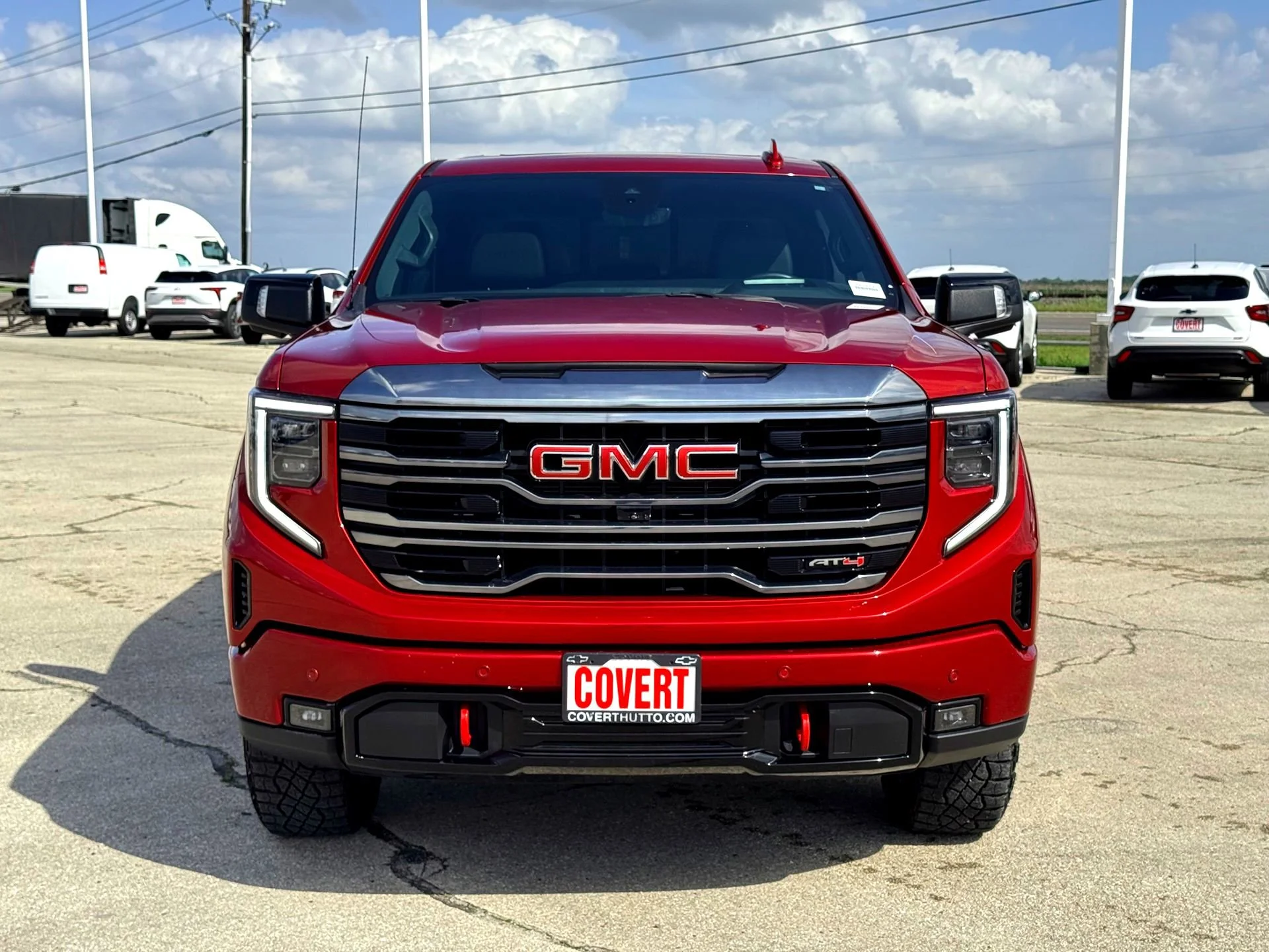 Used 2024 Volcanic Red Tintcoat GMC AT4 image 5