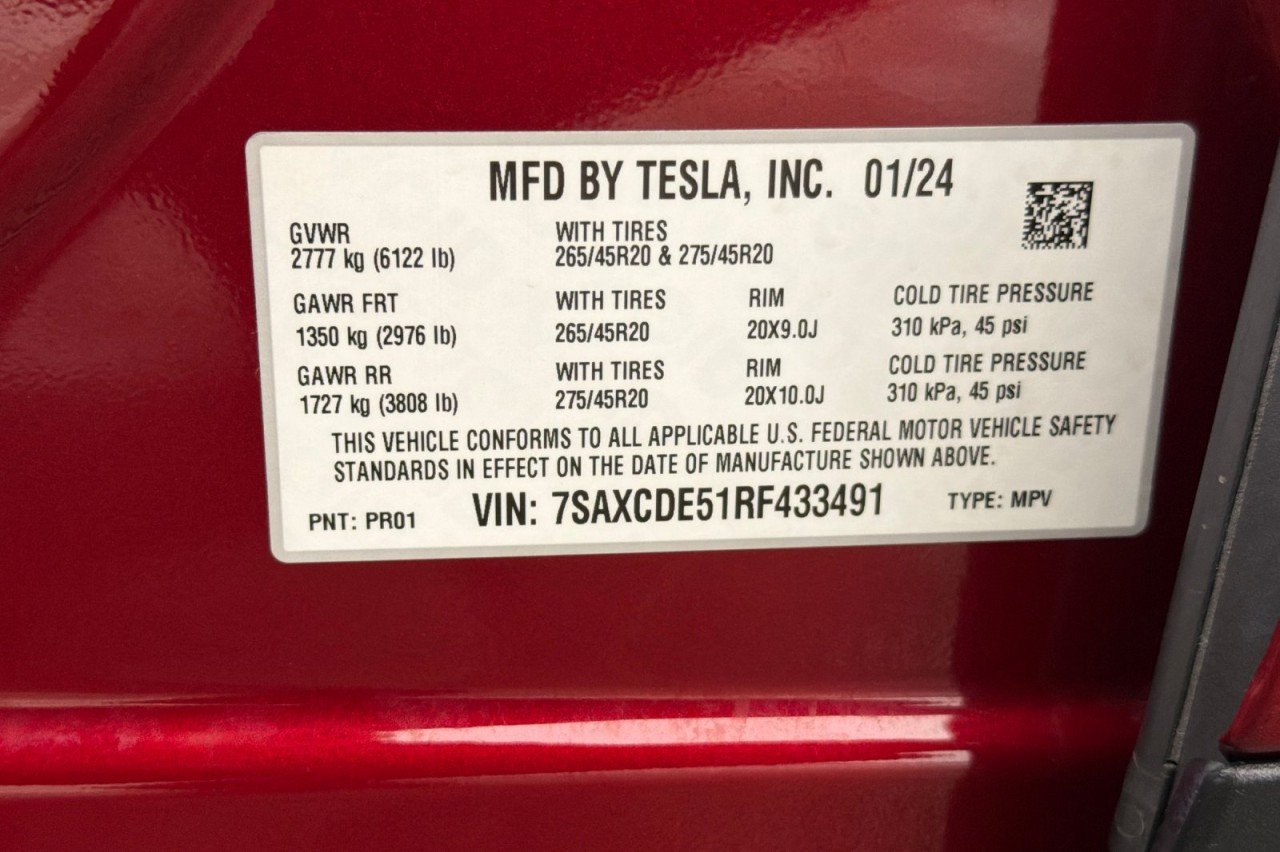 Used 2024 RED Tesla  image 28