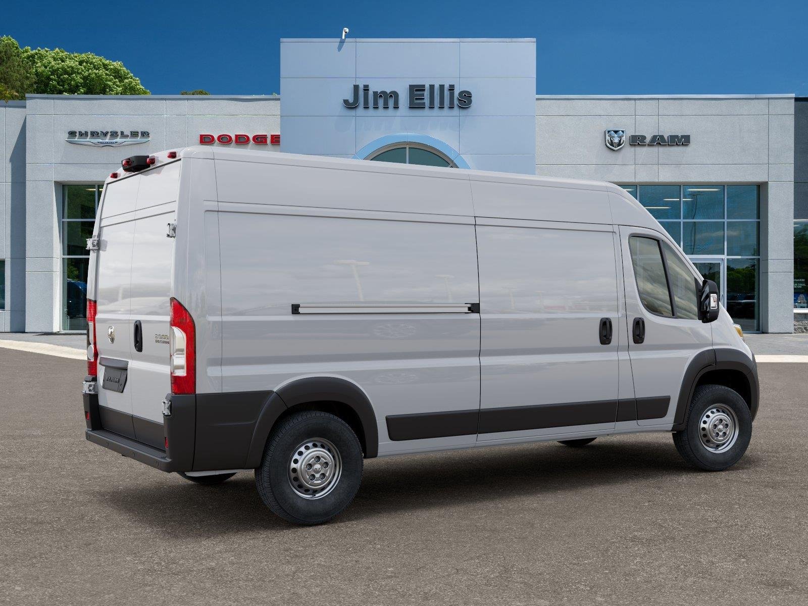 New 2026 Bright White Clear-Coat Exterior Paint RAM Tradesman image 4