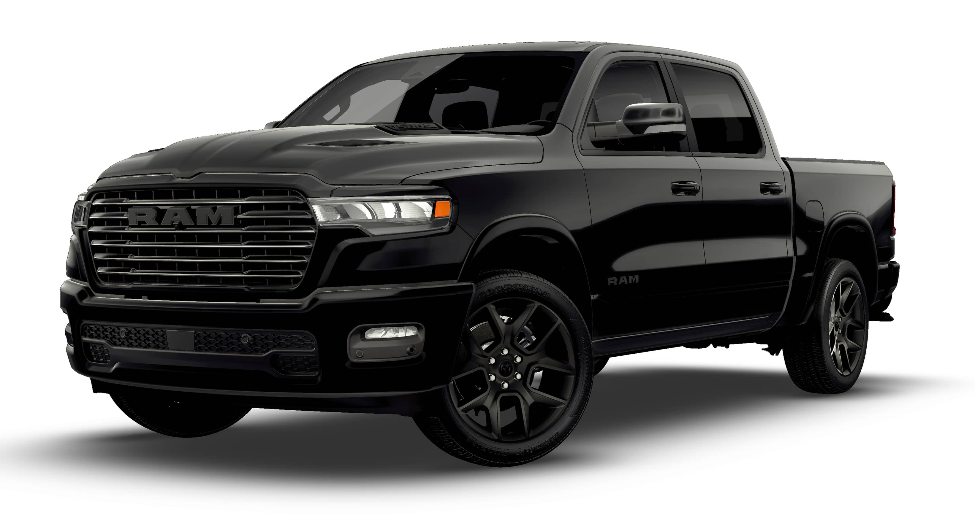 New 2026 Diamond Black Crystal Pearl-Coat Exterior Paint RAM Laramie image 13