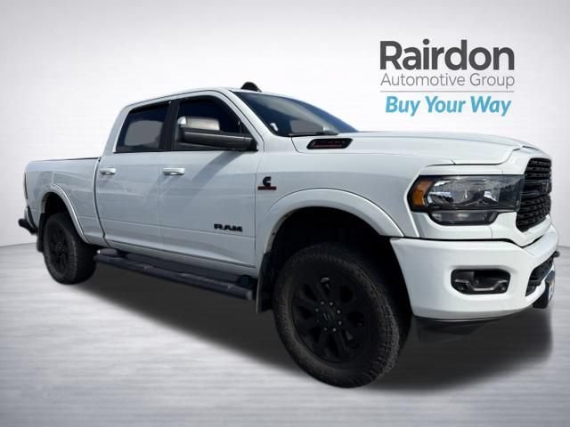 Used 2022 Bright White Clearcoat Ram Big Horn image 1