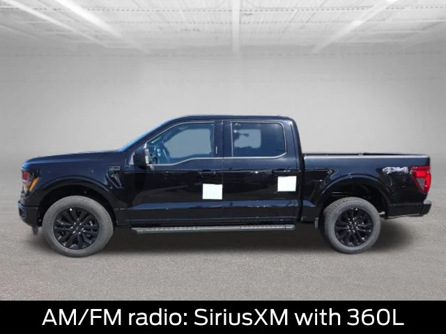 New 2026 Agate Black Metallic Ford XLT image 4