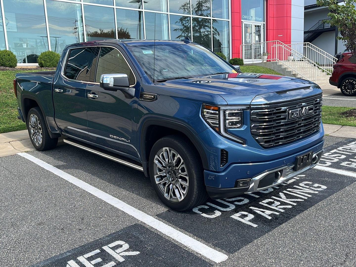 Used 2024 Downpour Metallic GMC Denali Ultimate image 2