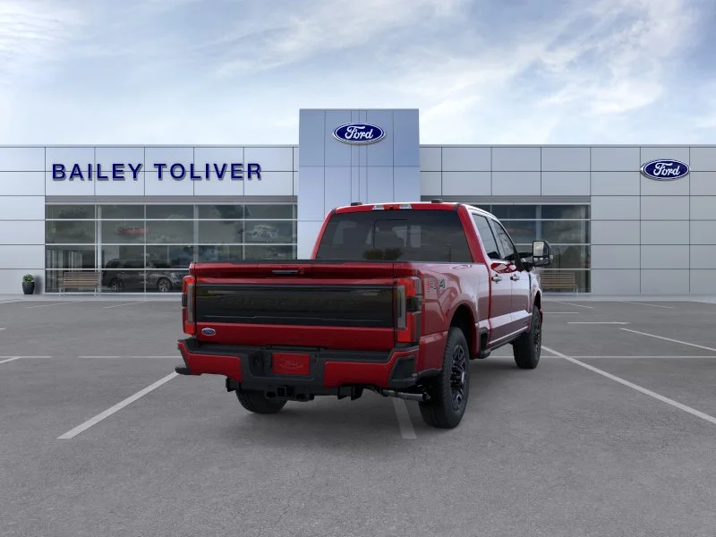 New 2026 Ruby Red Metallic Tinted Clearcoat Ford F-250® Platinum® image 8