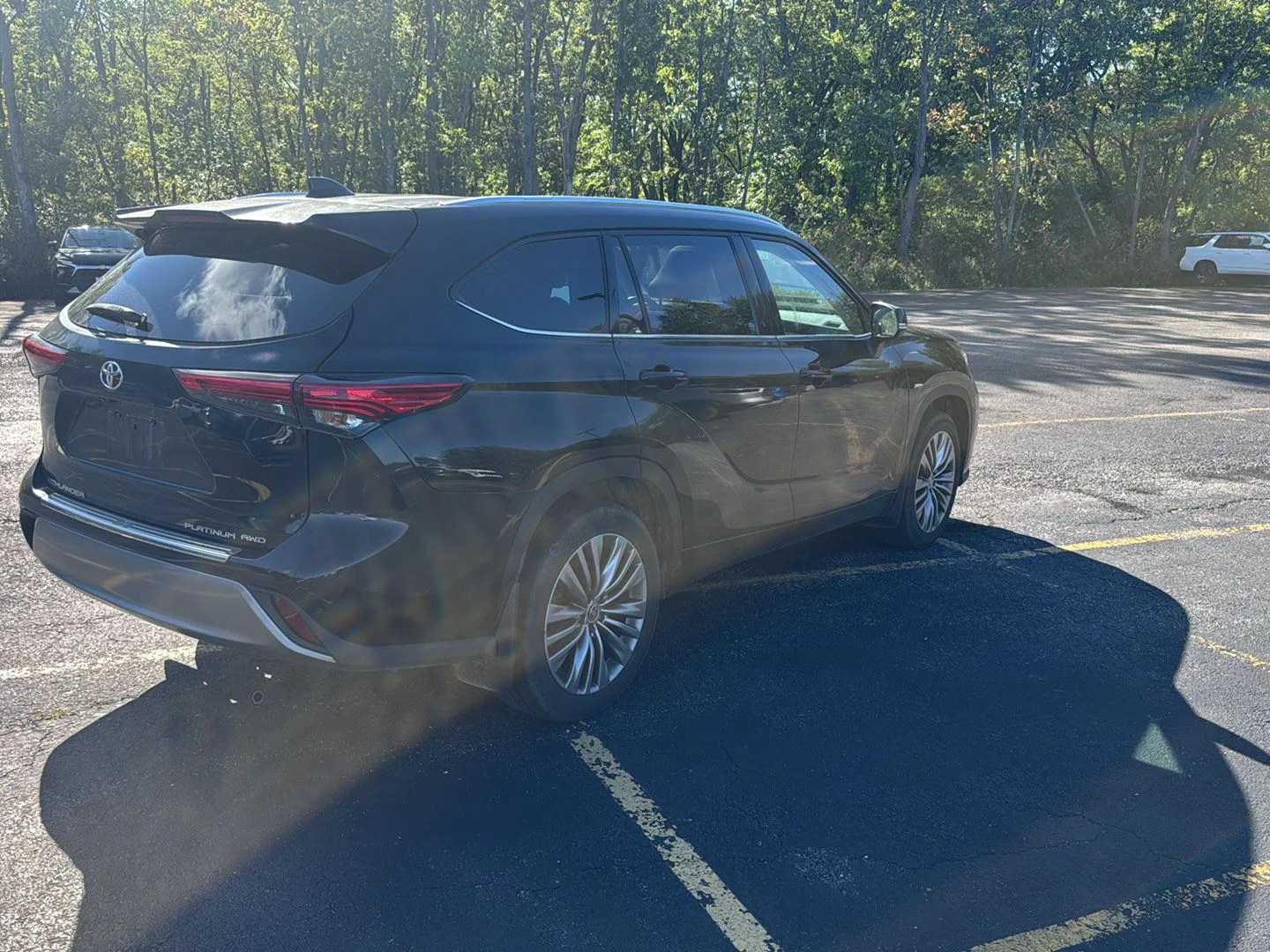 Used 2021 Midnight Black Metallic Toyota Platinum image 9