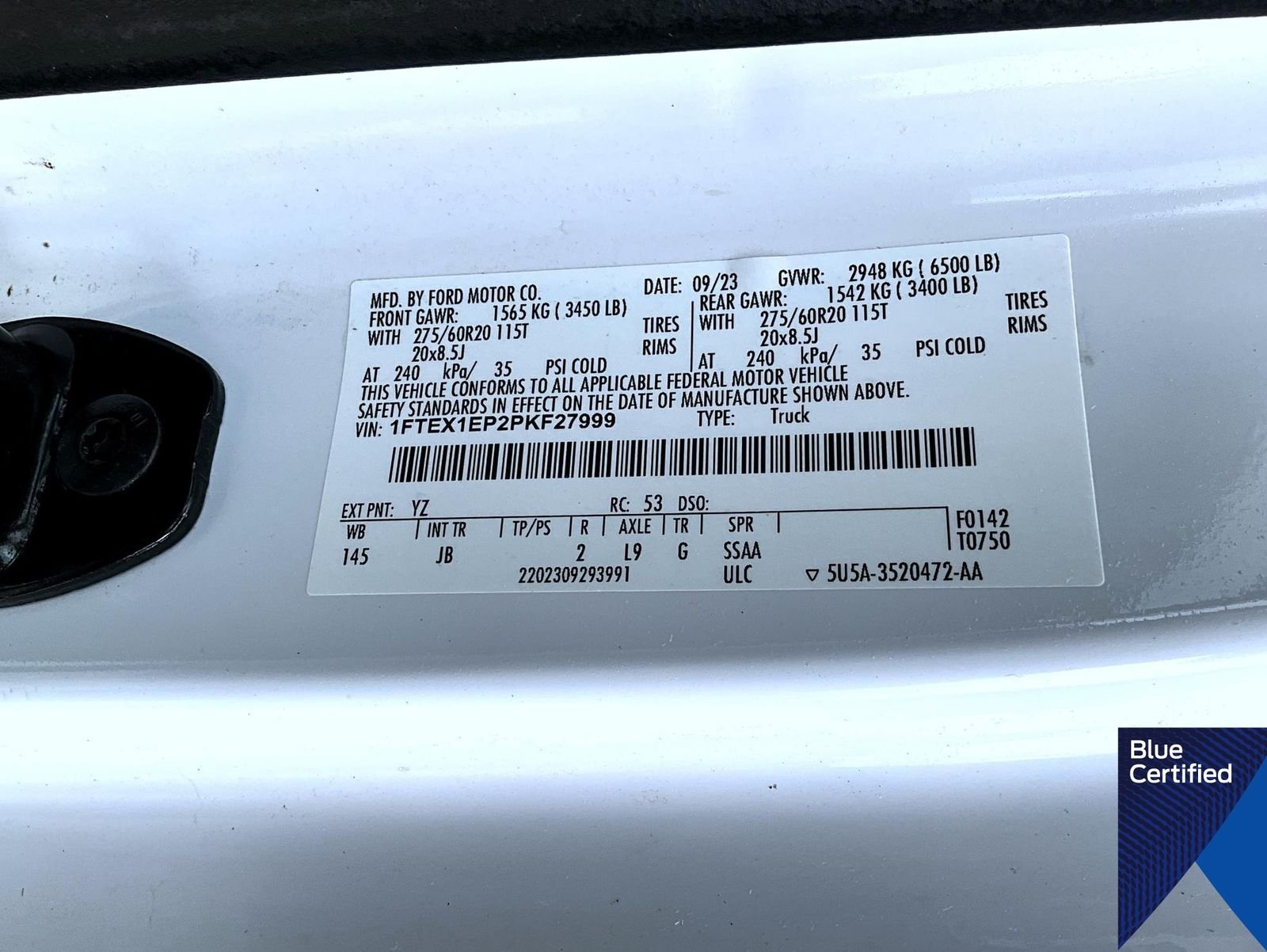 Certified Used 2023 Oxford White Ford XL image 30
