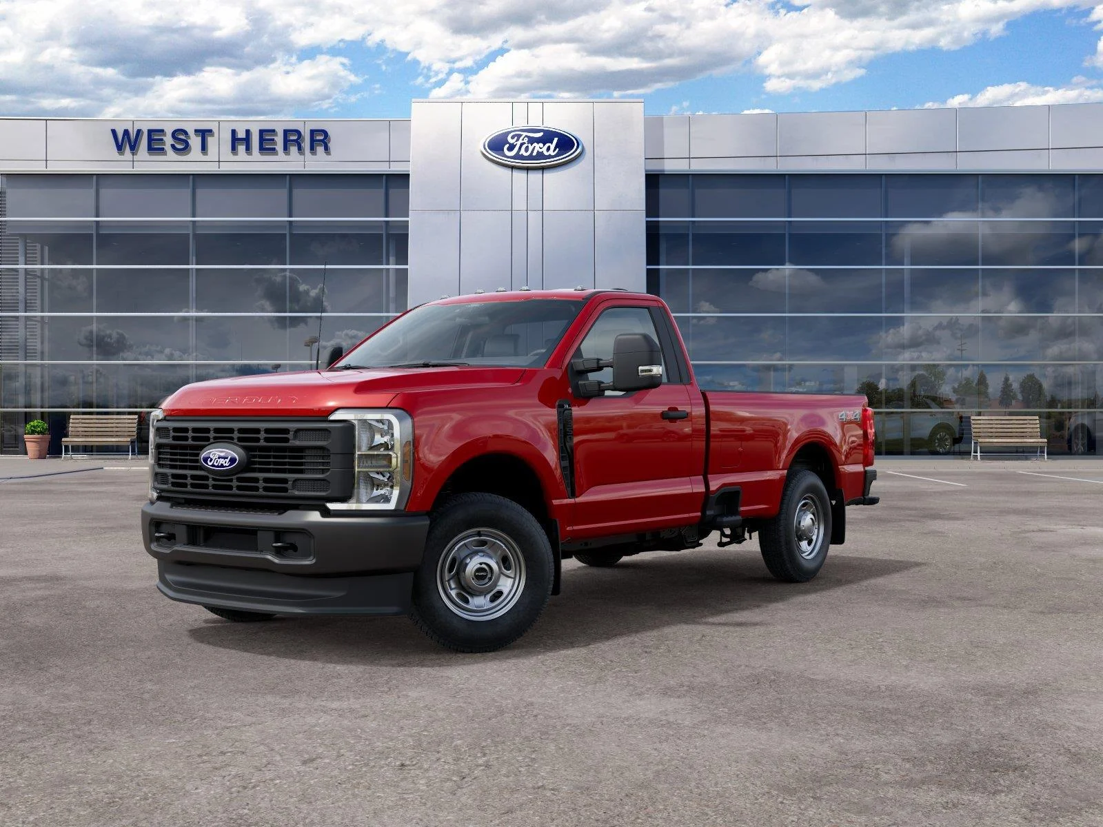 New 2027 Race Red Ford F-350® XL image 3
