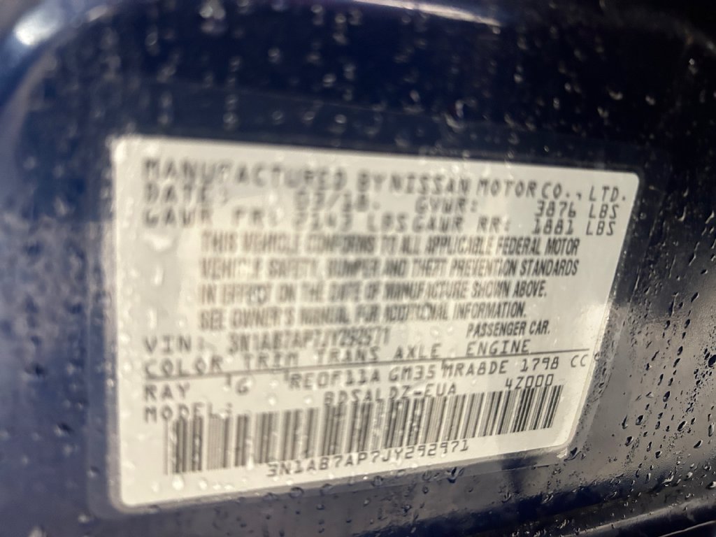 Used 2018 Blue Nissan SV image 20