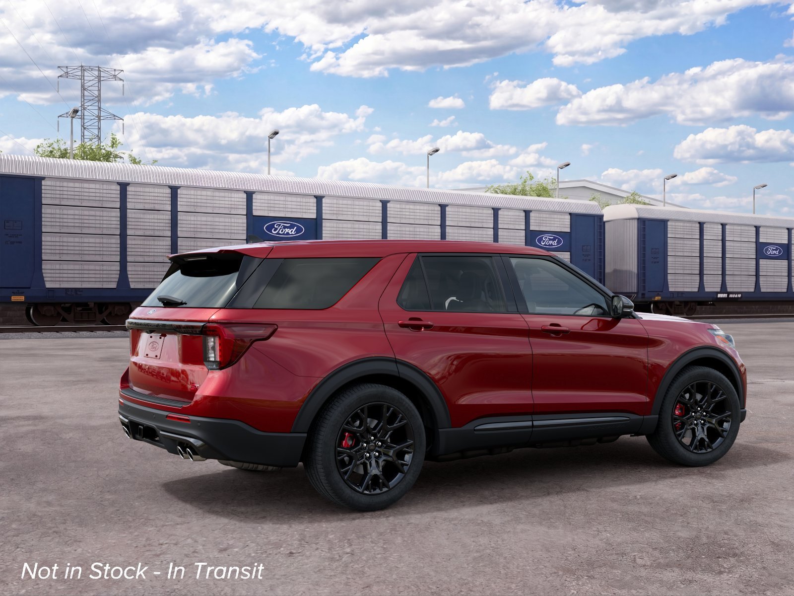 New 2027 Ruby Red Metallic Tinted Clearcoat Ford ST image 6