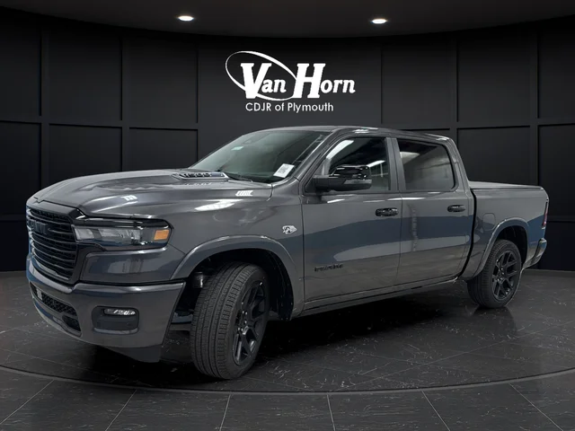 New 2026 Granite Crystal Metallic Clear-Coat Exterior Paint RAM Laramie image 3