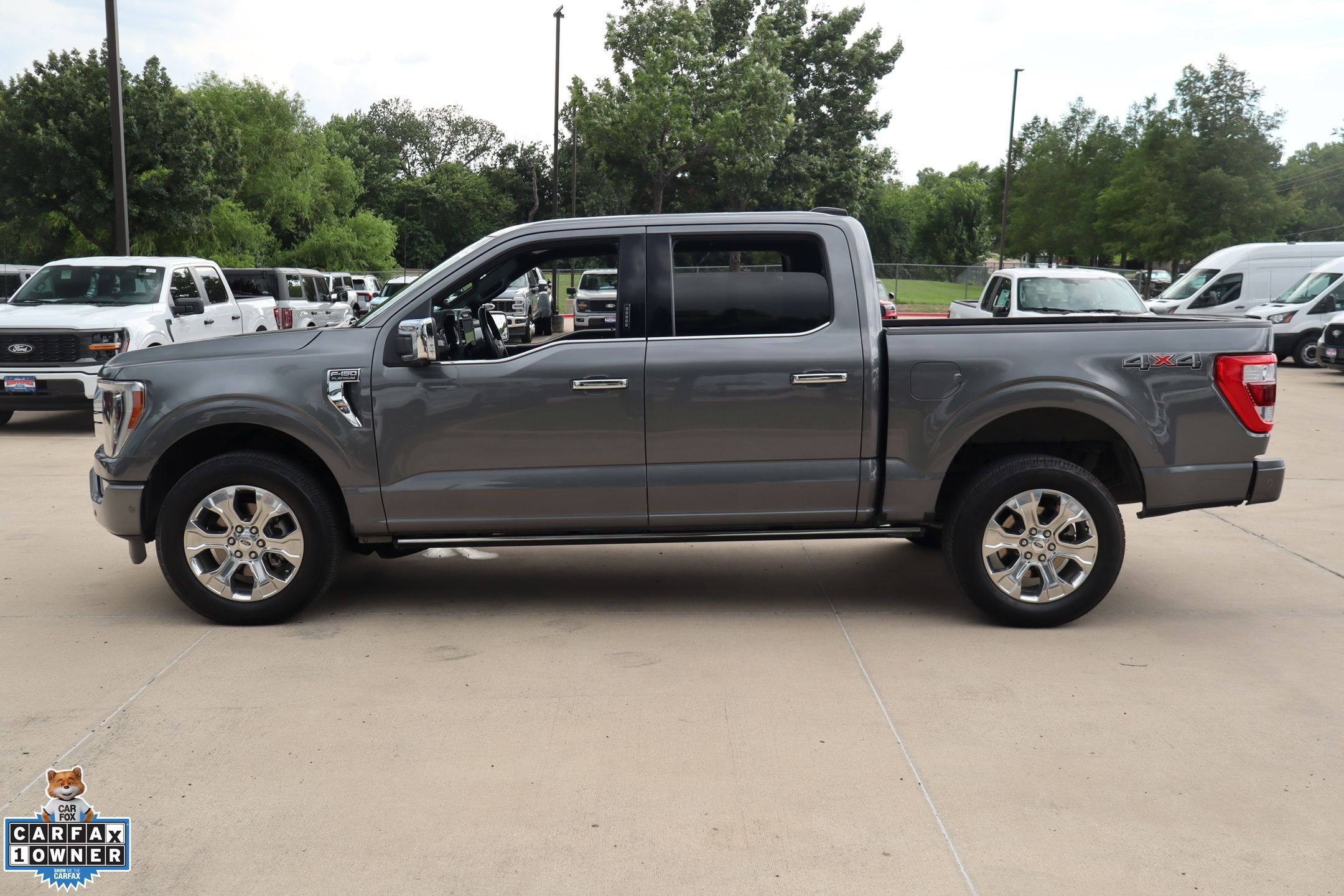 Certified Used 2022 Gray Metallic Ford Platinum image 7