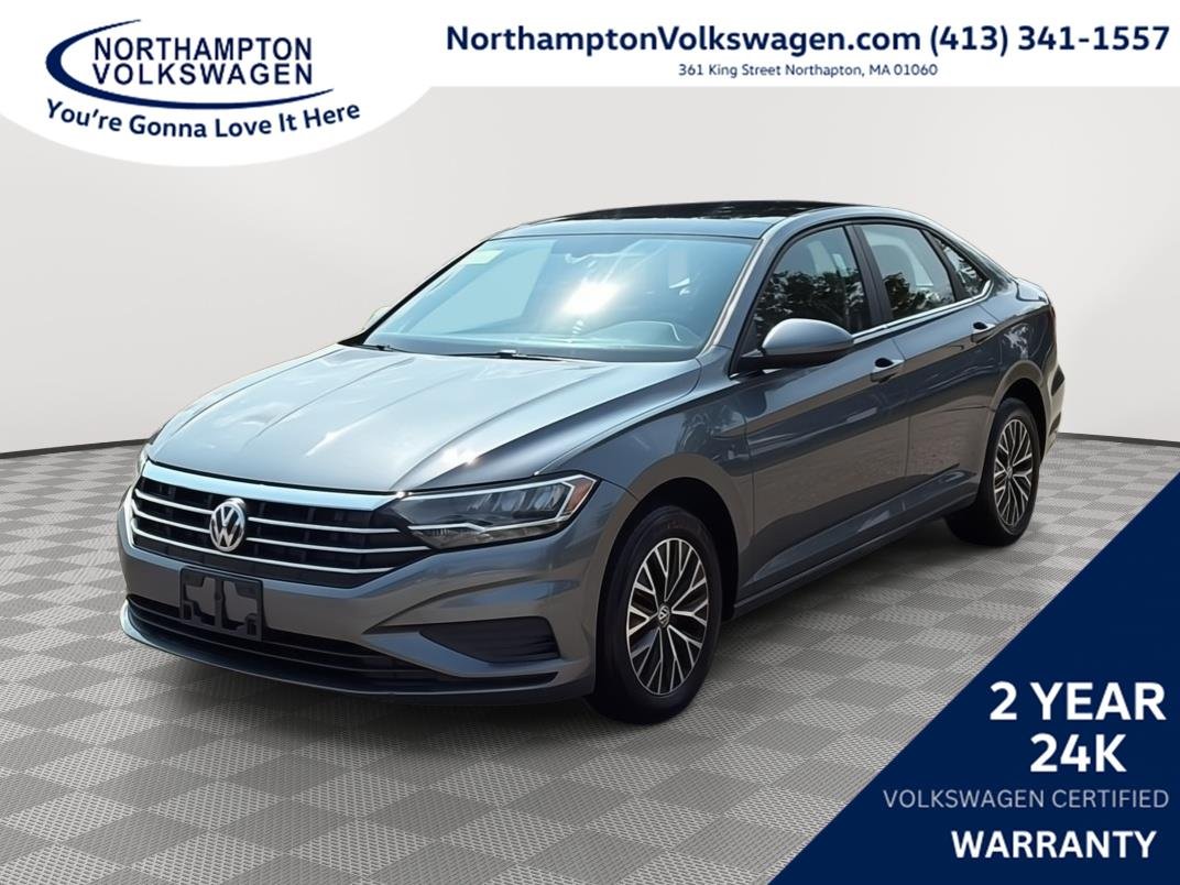 Used 2019 Platinum Gray Metallic Volkswagen SE image 1