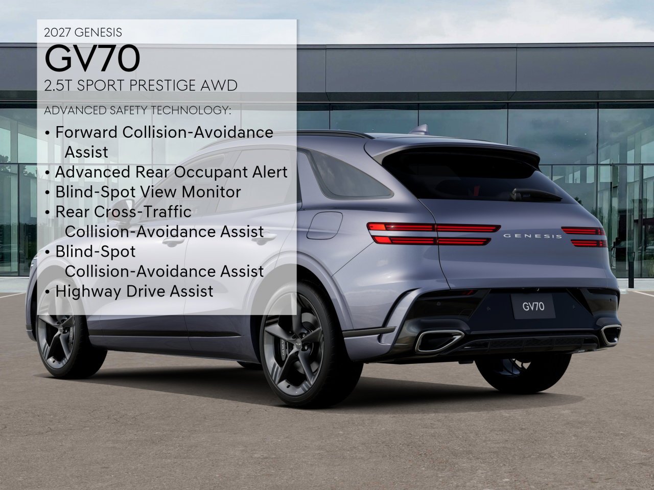 New 2027 Ceres Blue Genesis 2.5T SPORT PRESTIGE image 7