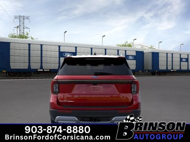 New 2026 Rapid Red Metallic Tinted Clearcoat Ford Platinum™ image 28