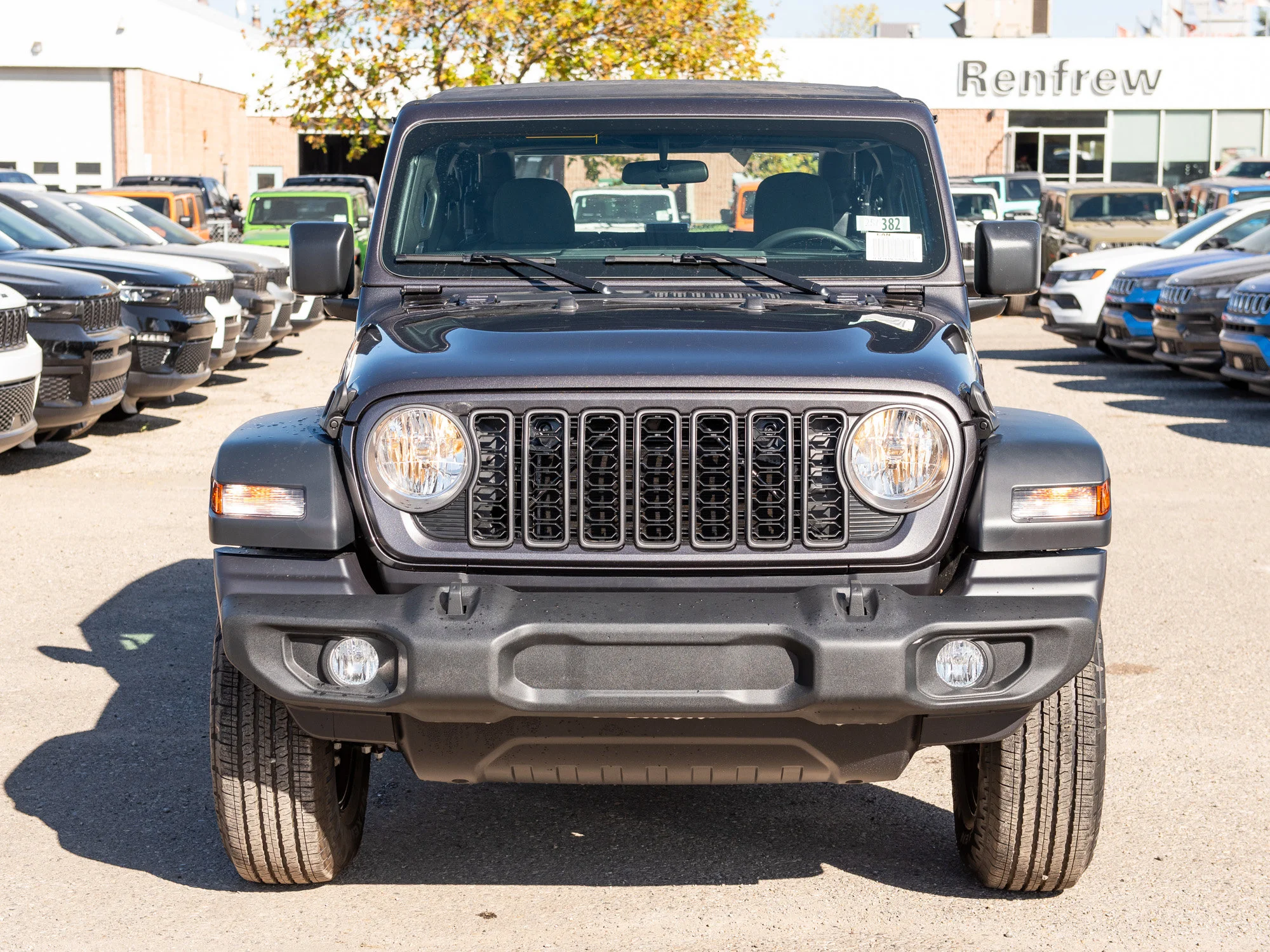 Used 2025 Grey Jeep Sport* 2 Door 4x4, Soft Top, 12 Inch Screen image 7