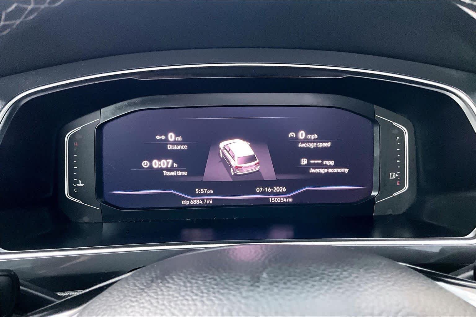 Used 2019 Pure White Volkswagen SEL R-Line Black image 26
