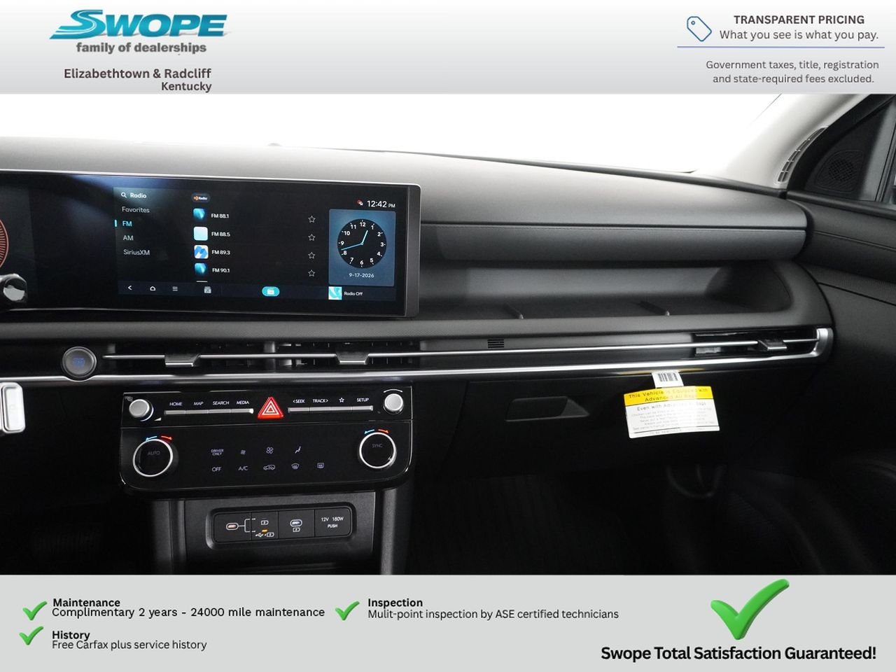 New 2026 Creamy White Pearl Hyundai Blue image 22