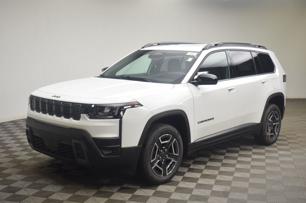 New 2026 Bright White Clear-Coat Exterior Paint Jeep Limited image 14
