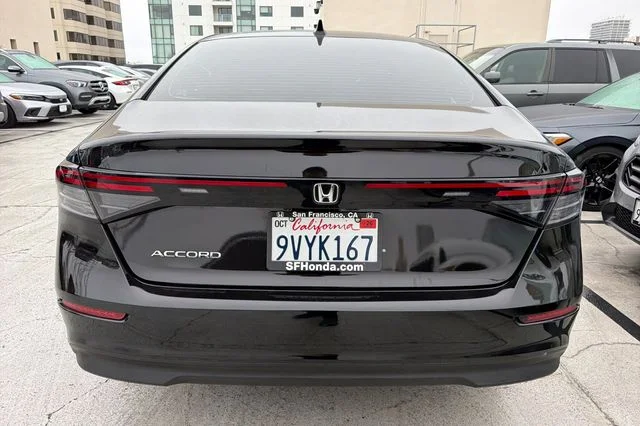 Certified Used 2025 Crystal Black Pearl Honda LX image 9