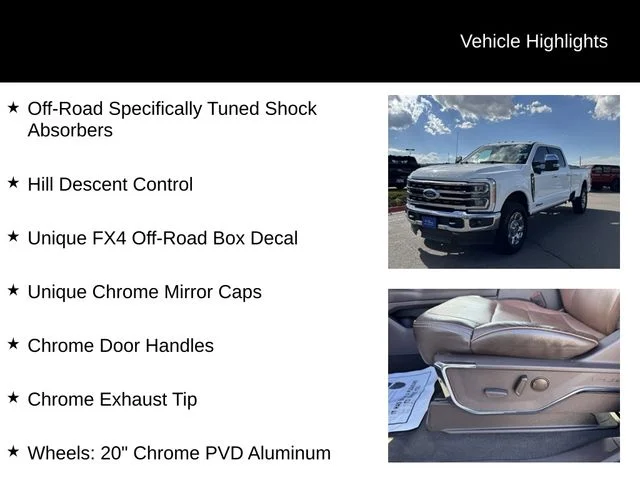 Used 2023 White Ford King Ranch image 16