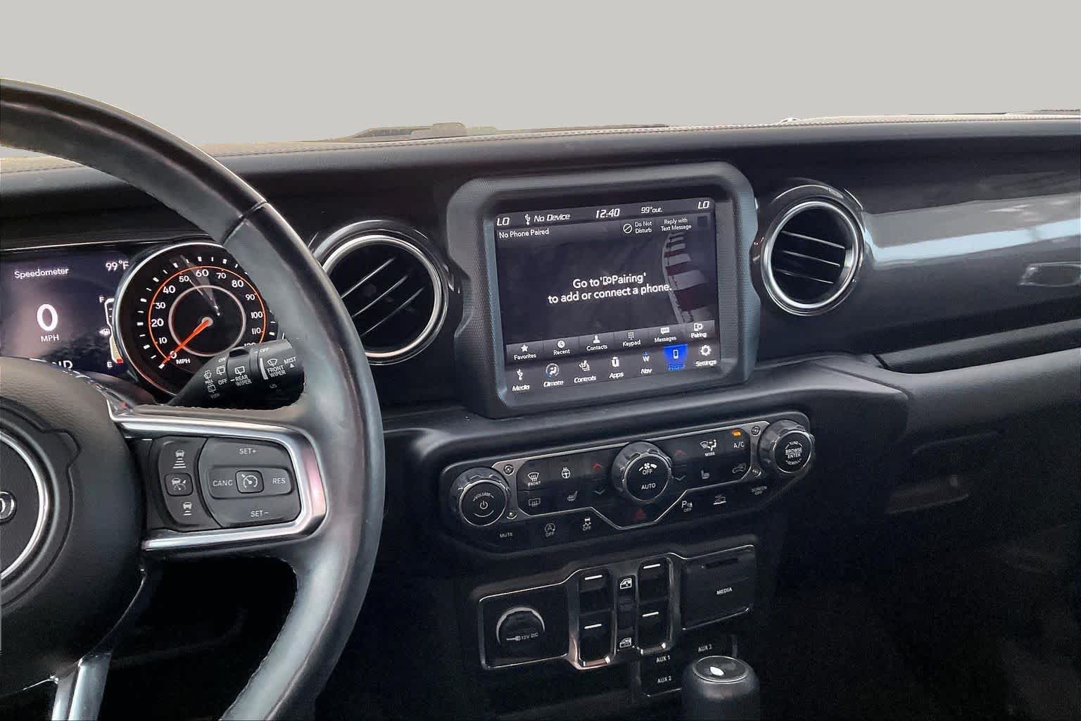 Used 2022 Hydro Blue Pearlcoat Jeep Unlimited Sahara Altitude image 7