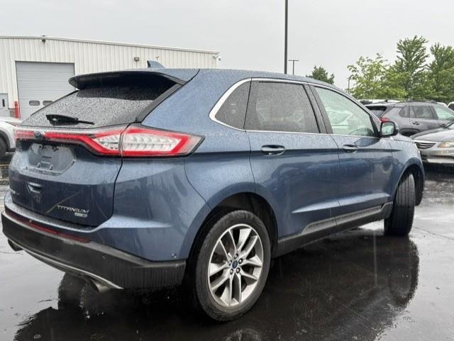 Used 2018 Blue Ford Titanium image 6
