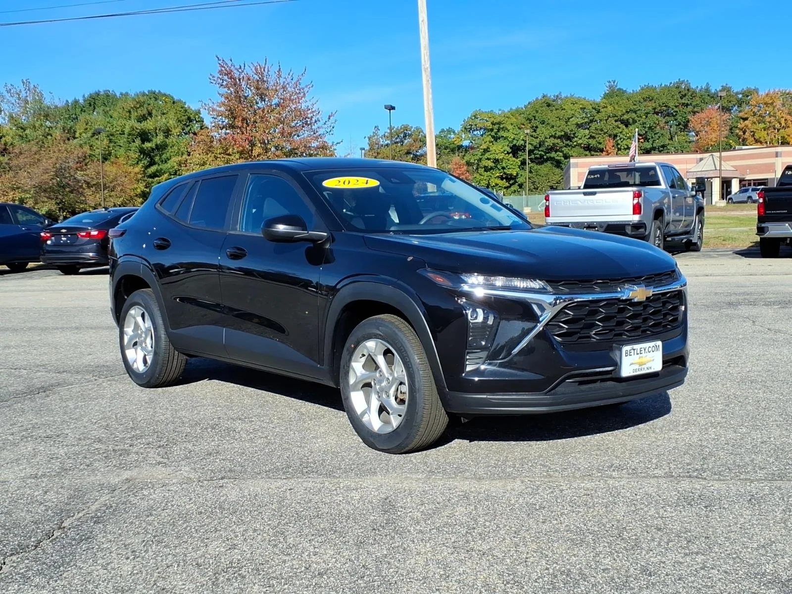 Certified 2024 Chevrolet Trax LS with VIN KL77LFE24RC007187 for sale in Derry, NH
