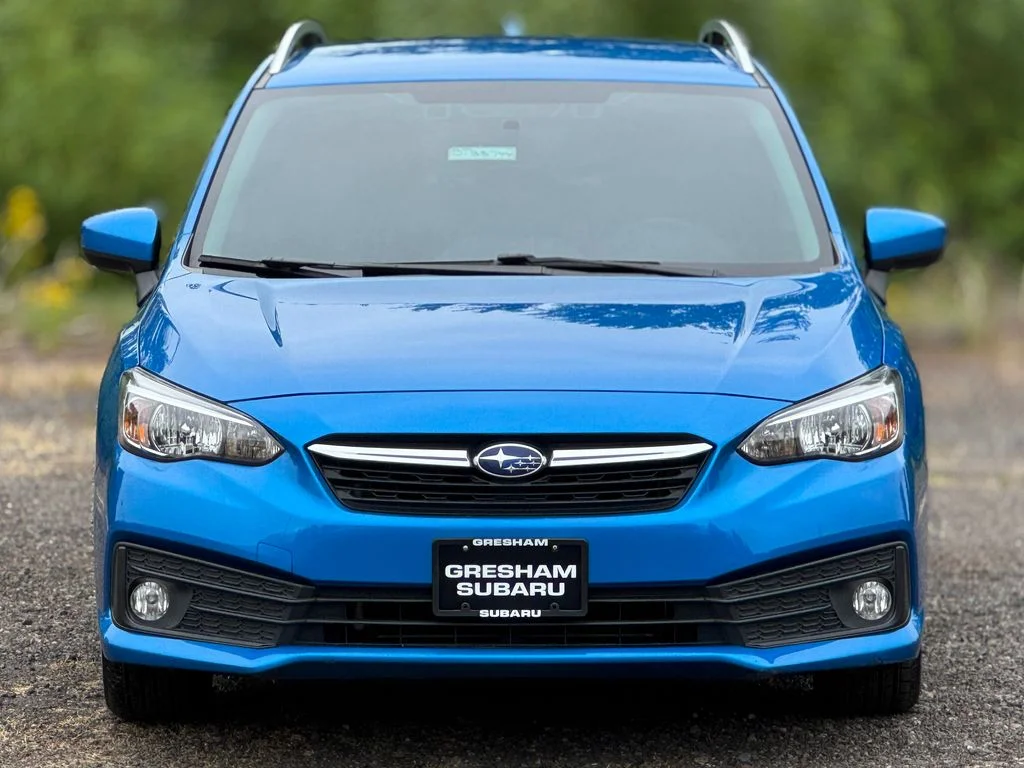 Used 2020 Ocean Blue Pearl Subaru Premium image 2