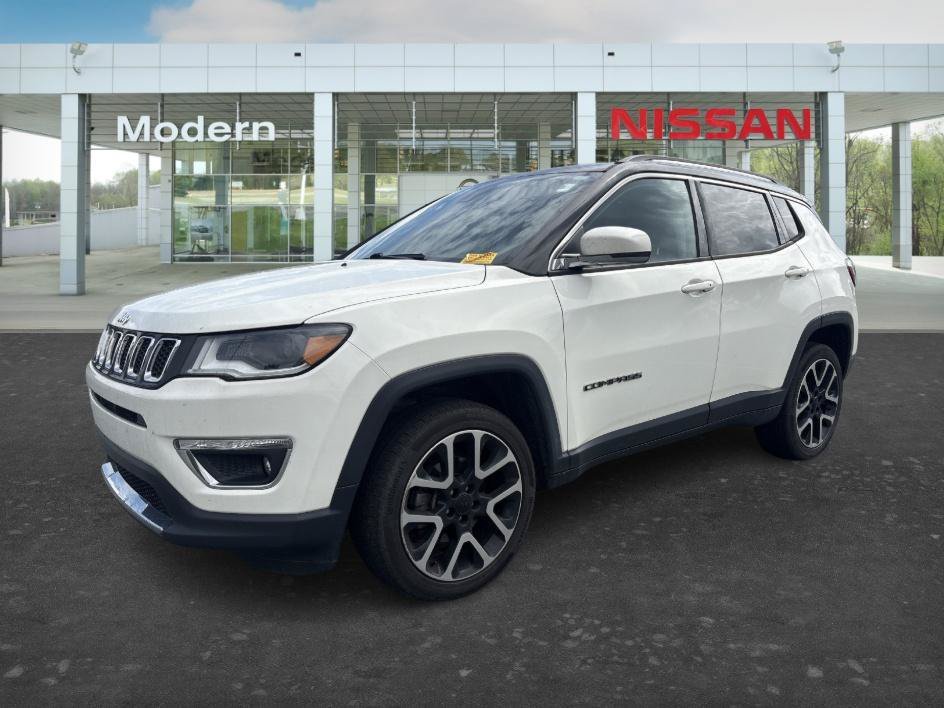 Used 2018 White Clearcoat Jeep Limited image 1