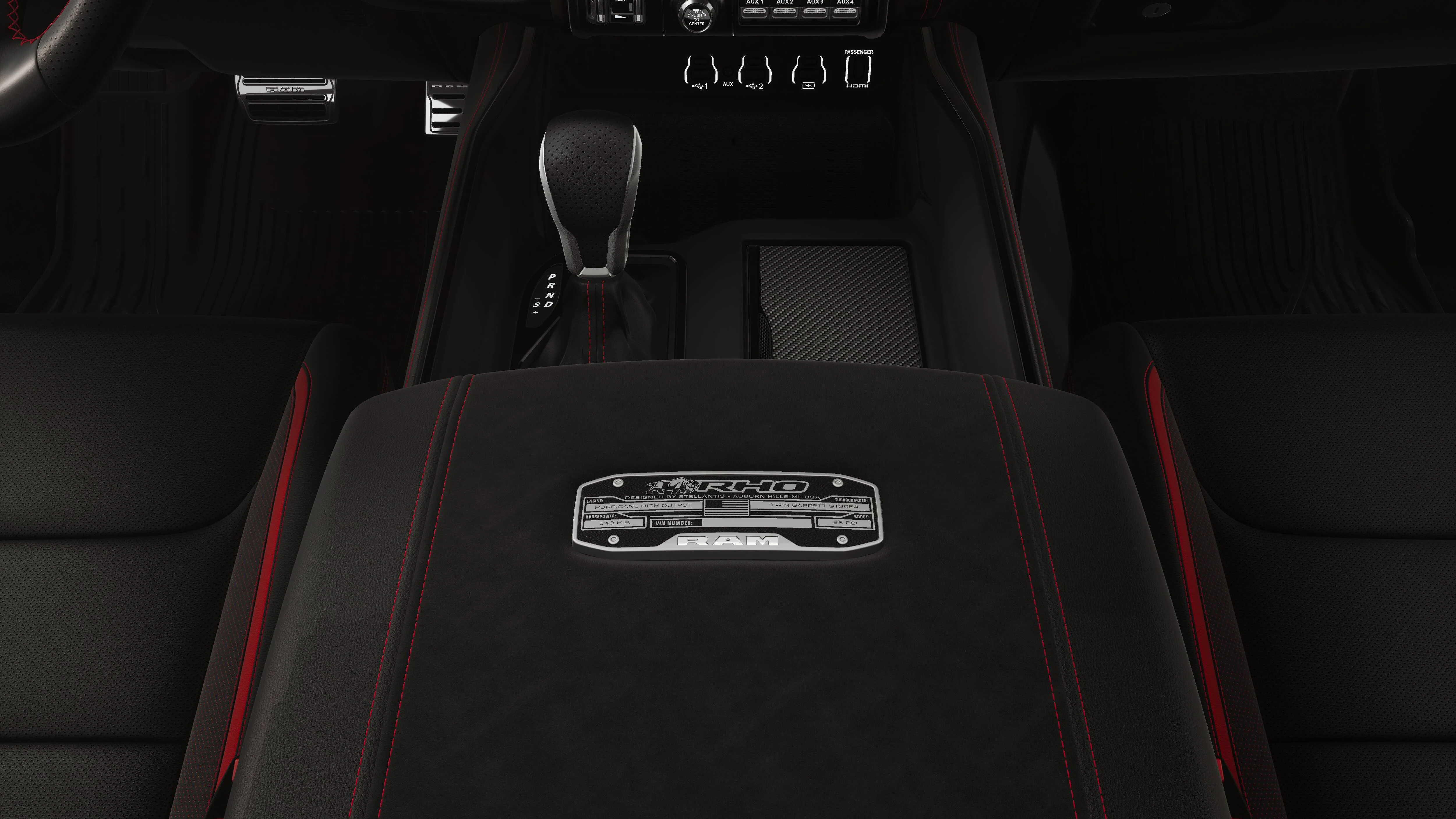 New 2026 Diamond Black Crystal Pearl-Coat Exterior Paint RAM RHO image 16