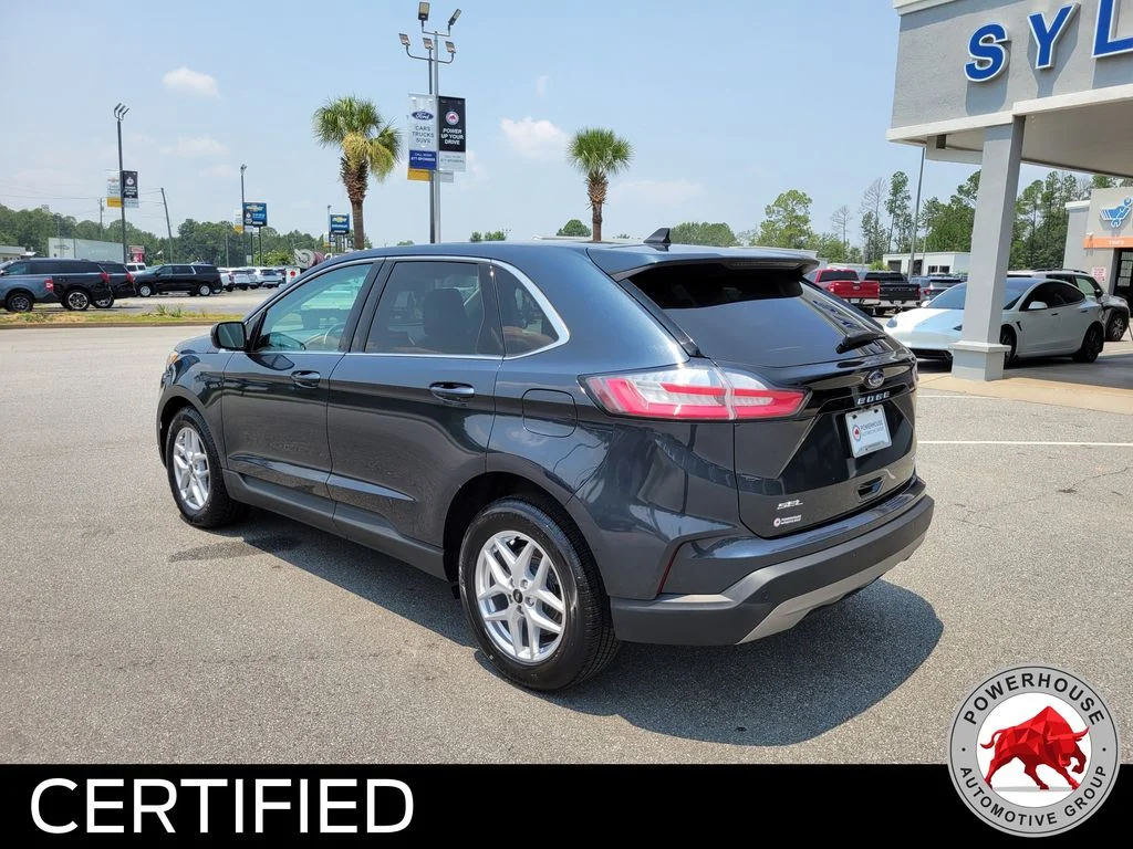 Used 2024 Blue Ford SEL image 3