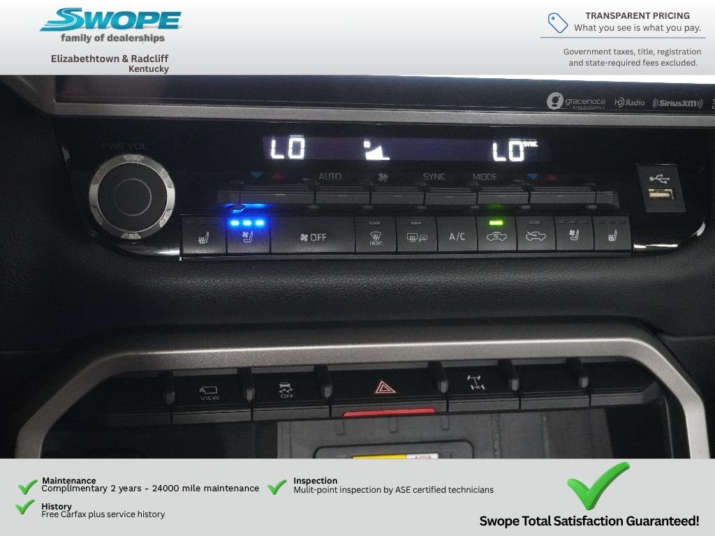 Used 2023 Midnight Black Metallic Toyota Limited image 21