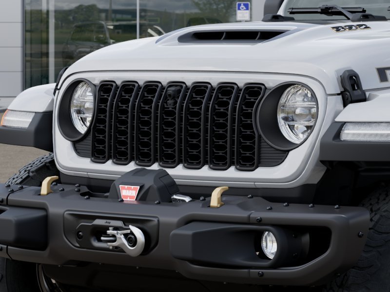 New 2025 Bright White Clear-Coat Exterior Paint Jeep Rubicon 392 image 39