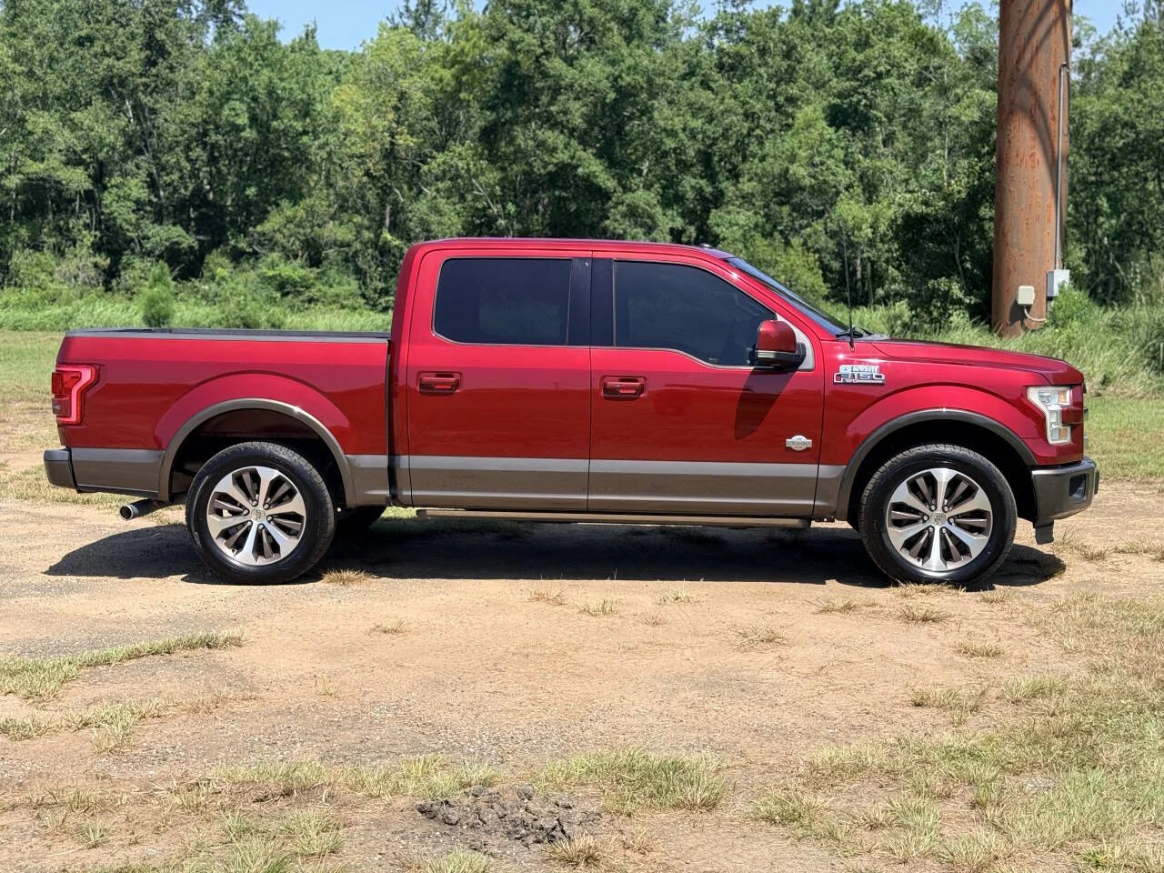 Used 2016 Maroon Ford King Ranch 4x2 4dr SuperCrew 5.5 ft. SB image 6