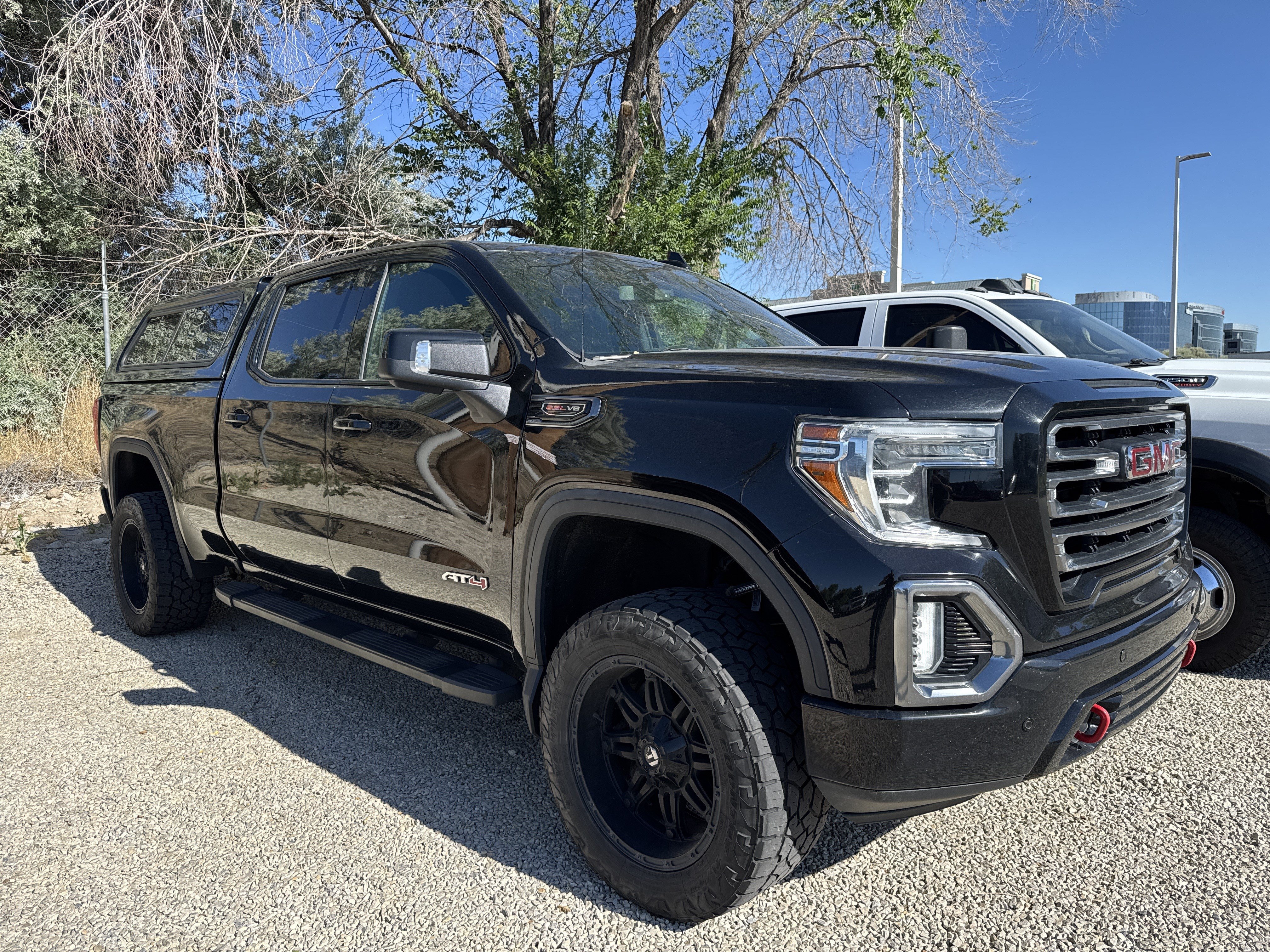 Used 2020 Black GMC AT4 image 2