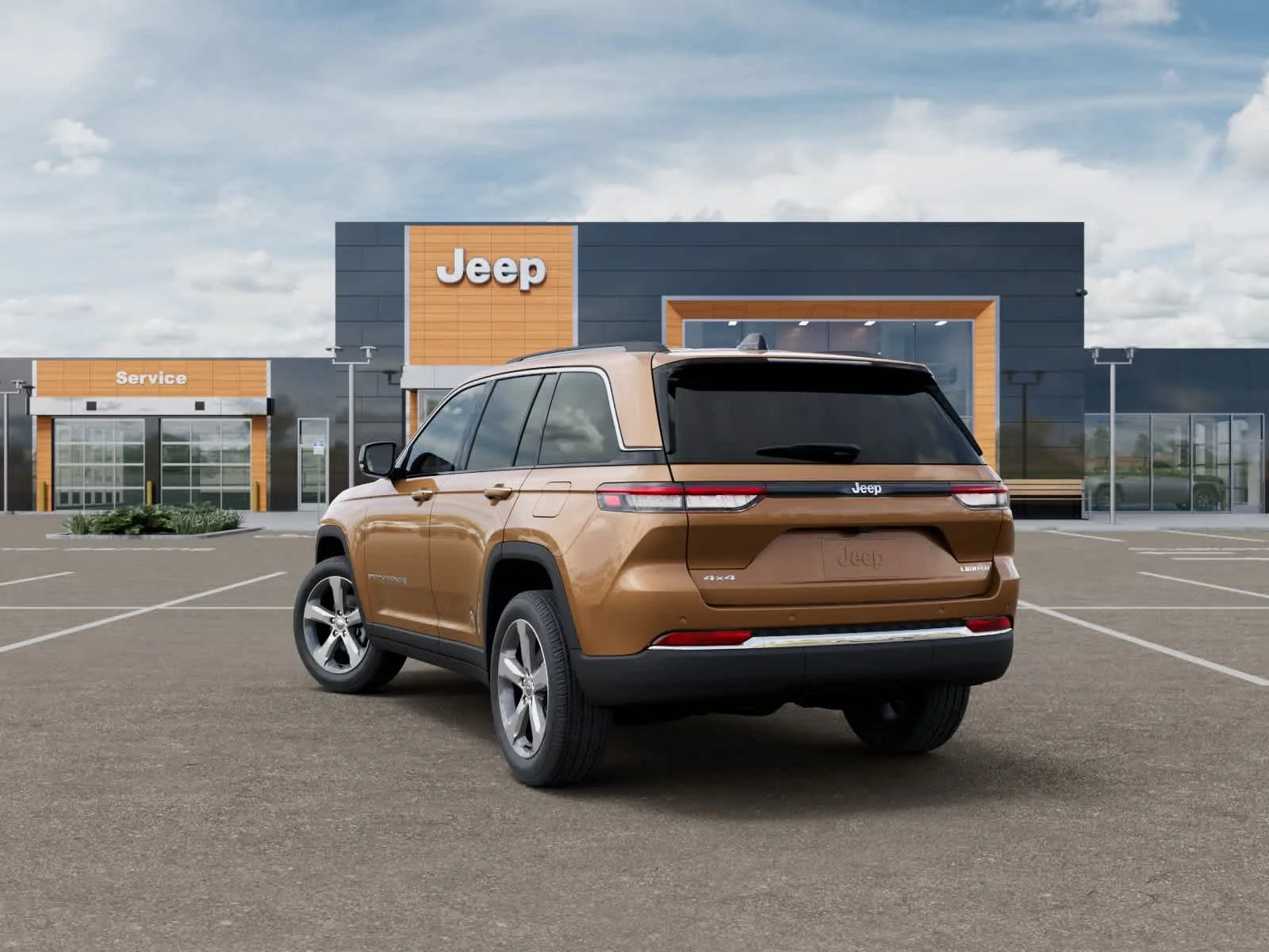 New 2026 Copper Shino Metallic Clearcoat Jeep Limited image 3