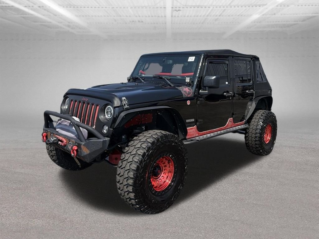 Used 2018 Black Jeep Unlimited Rubicon image 4