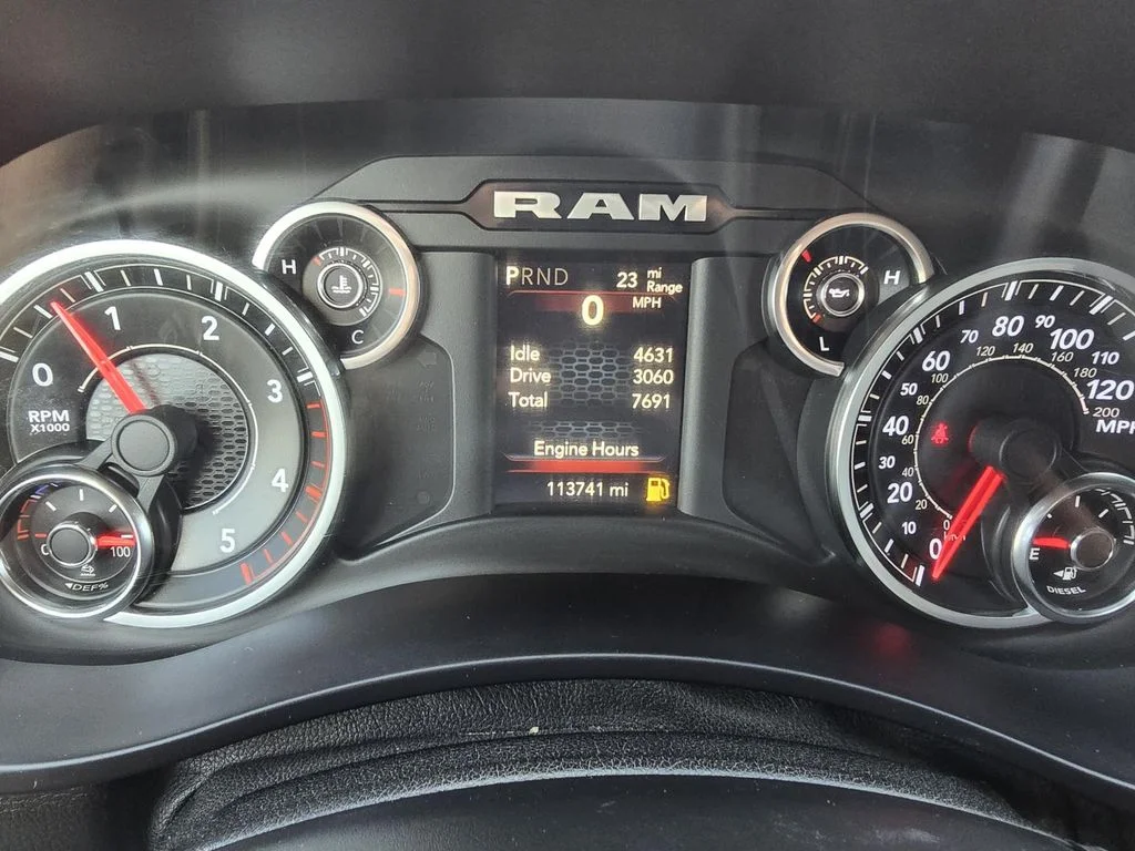 Used 2021 Bright White Clearcoat Ram Big Horn image 14