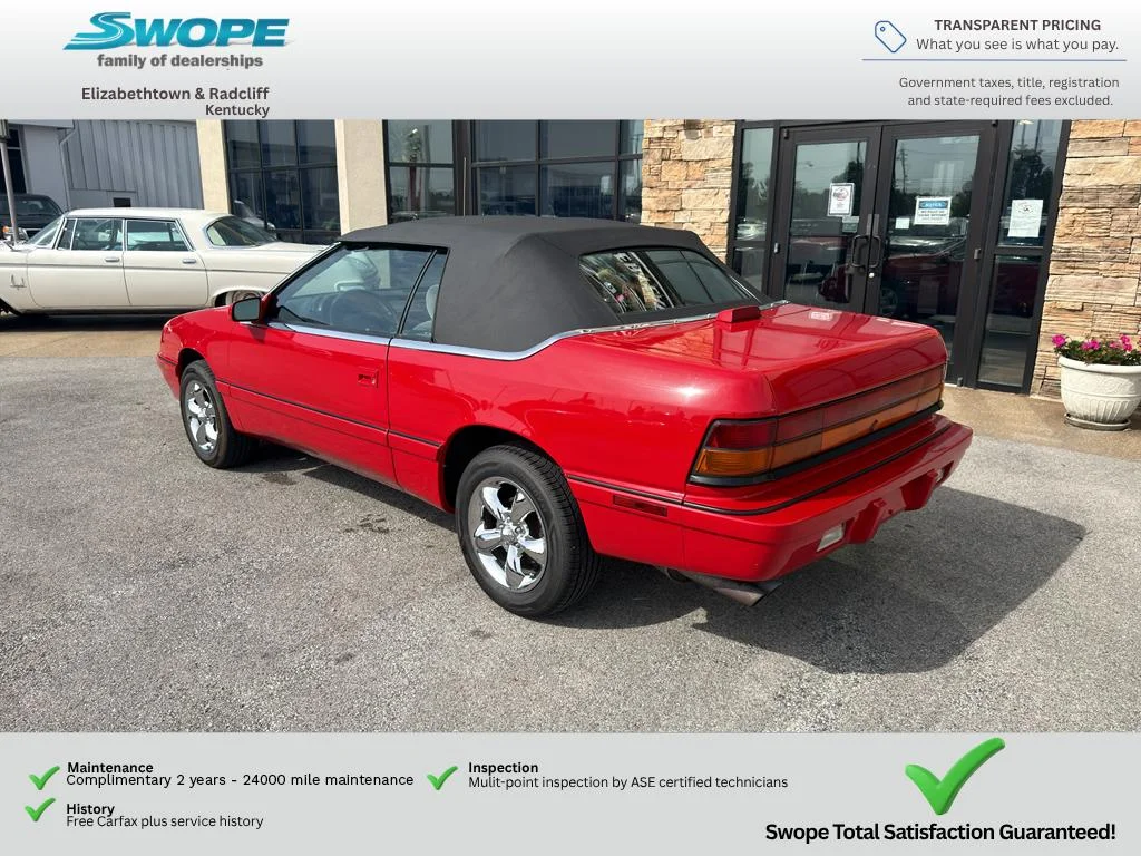 Used 1994 Red Chrysler GTC image 3