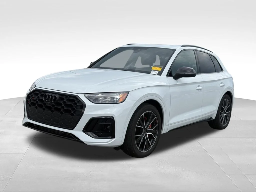 Used 2025 White Audi Premium Plus image 1