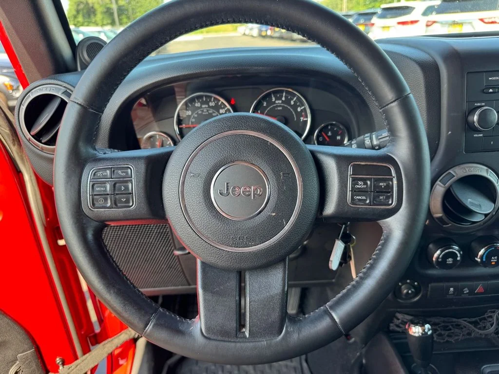 Used 2014 Red Jeep Unlimited Sport image 20