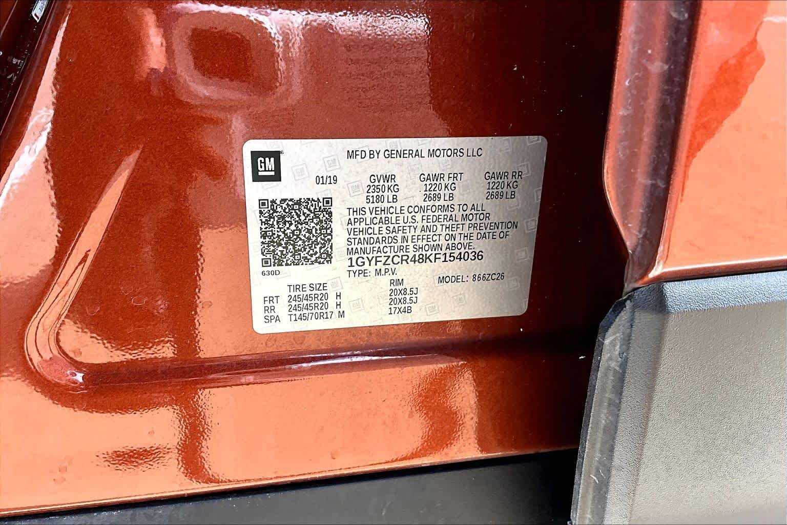 Used 2019 Autumn Metallic Cadillac FWD Premium Luxury image 37