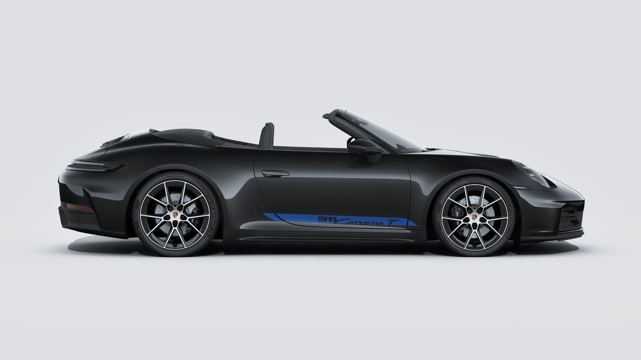 New 2026 Jet Black Metallic Porsche Carrera T image 6