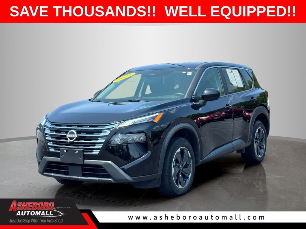 Used 2024 Black Nissan SV image 1