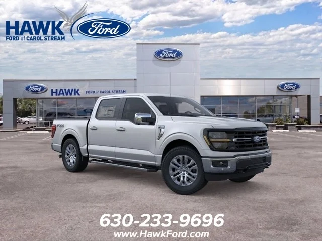 New 2026 Iconic Silver Metallic Ford XLT image 7