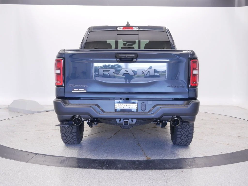 New 2026 Forged Blue Metallic Exterior Paint Ram Rebel image 4