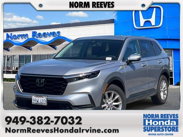 Certified Used 2025 Solar Silver Metallic Honda EX image 1