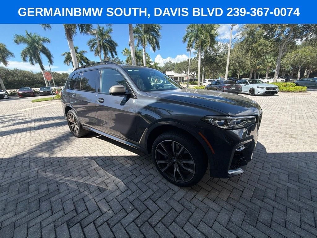 Used 2020 Gray Metallic BMW M50i image 15