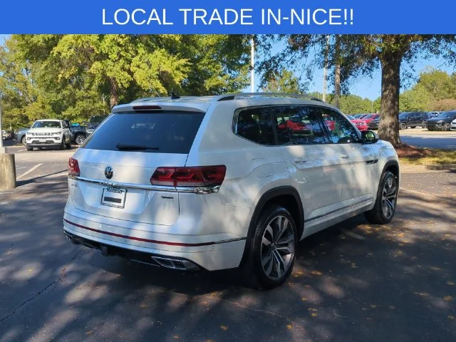 Used 2023 White Volkswagen 3.6L V6 SEL Premium R-Line image 5
